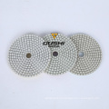Алмазные 3-х ступенчатые полировальные диски для камня